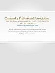 Zamansky Professional Association - Law Firm in Minneapolis, MN