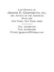 Law Offices of Joseph E. Gasperetti, P.C. - Law Firm in New York, NY