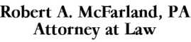 Robert Alan McFarland (Towson, Maryland)