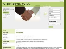 Mr. A. Parker Barnes, Jr. (Beaufort, South Carolina)