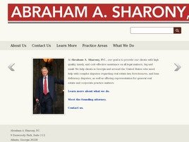 Mr. Abraham A. Sharony (Atlanta, Georgia)