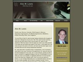 Mr. Alec Michael Lewis (Rockville, Maryland)