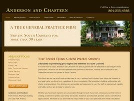 Terry G. Chasteen (Greenville, South Carolina)