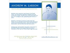 Andrew M. Larson (Moline, Illinois)