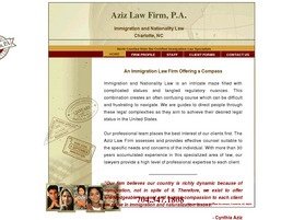 Ms. Cynthia A. Aziz (Charlotte, North Carolina)