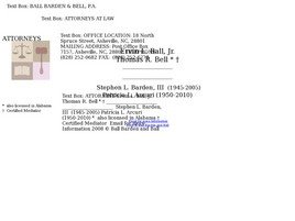 Mr. Ervin L. Ball, Jr. (Asheville, North Carolina)