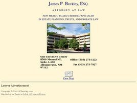 Mr. James Frank Beckley (Albuquerque, New Mexico)