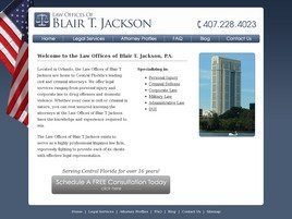 Blair Thomas Jackson (Orlando, Florida)