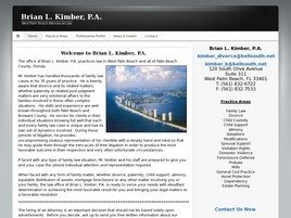 Brian L Kimber (West Palm Beach, Florida)