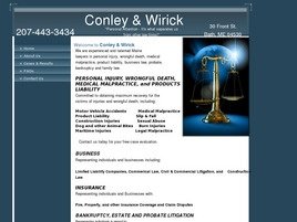 Mr. J. Michael Conley (Bath, Maine)