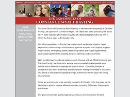 Constance Lynn Wyatt (El Dorado Hills, California)