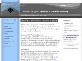 Mr. Gerard Paul Davey (Newport Beach, California)