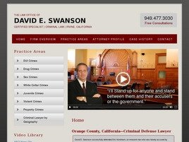 David E Swanson (Newport Beach, California)