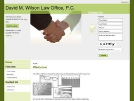 Mr David M Wilson (Prescott, Arizona)