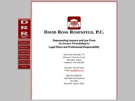 Mr. David Ross Rosenfeld (Alexandria, Virginia)