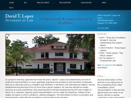 Mr. David T. Lopez (Houston, Texas)