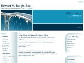 Edward M. Burgh (Woodland Hills, California)