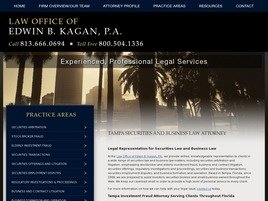 Mr. Edwin Bruce Kagan (Tampa, Florida)