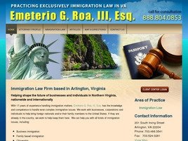Emeterio G. Roa, III, Esq. (Arlington, Virginia)