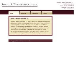 Ronald Richard Wolfe II (Tampa, Florida)