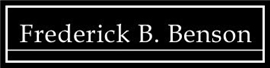 Frederick B. Benson (Pasadena, California)