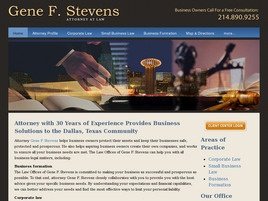 Mr. Gene F. Stevens (Dallas, Texas)