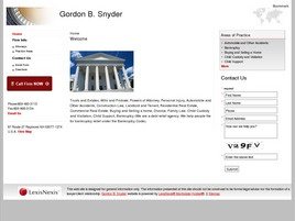 Gordon Barnefield Snyder (Raymond, New Hampshire)