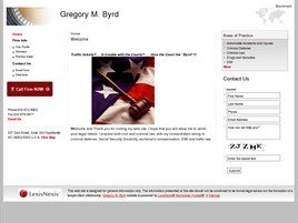 Mr. Gregory M. Byrd (Fayetteville, North Carolina)