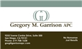 Gregory Michael Garrison (San Diego, California)