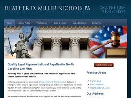 Ms. Heather D. Miller Cooke (Fayetteville, North Carolina)
