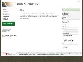 Mr. James A. Frazier (Plano, Texas)