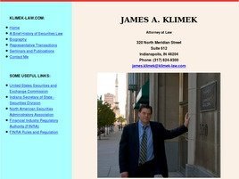 Mr. James Andrew Klimek (Indianapolis, Indiana)