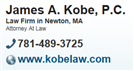 James A. Kobe (Newton, Massachusetts)