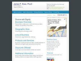 Mr. James P Knox (Tampa, Florida)