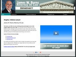 James William Burns (Angola, Indiana)