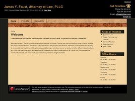 Mr. James Y. Faust (Salisbury, North Carolina)