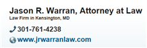 Jason R. Warran (Kensington, Maryland)