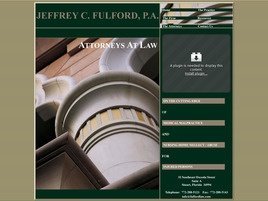 Mr. Jeffrey Curtis Fulford (Stuart, Florida)