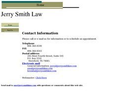 Mr. Gerald S. Smith (Hereford, Texas)