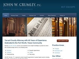 Mr. John Walter Crumley (Fort Worth, Texas)