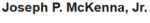 Joseph P. McKenna, Jr. (Wellesley, Massachusetts)