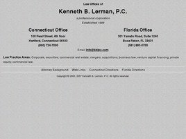 Mr. Kenneth Brian Lerman (Hartford, Connecticut)