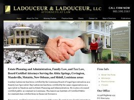 Raymond P Ladouceur (Abita Springs, Louisiana)