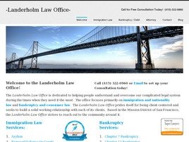 Otis Carl Landerholm (San Francisco, California)