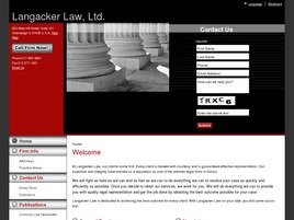 Atty. Ronald S. Langacker (Urbana, Illinois)