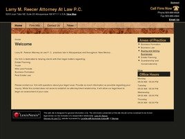 Mr. Larry M. Reecer (Albuquerque, New Mexico)