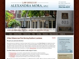 Alexandra Erna Mora (New Orleans, Louisiana)
