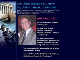 Barry Sheldon Gedan (Riverdale, New York)