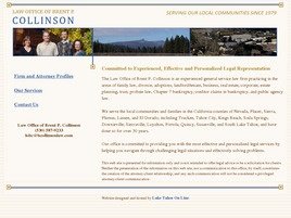 Brent Patrick Collinson (Truckee, California)