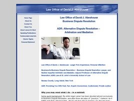 David J. Abeshouse (Uniondale, New York)